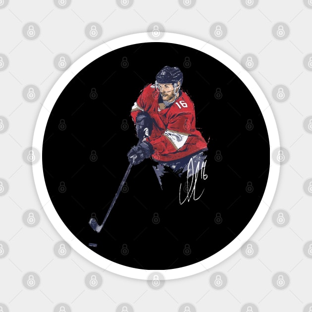 Aleksander Barkov Florida Illustration Magnet by ClarityMacaws